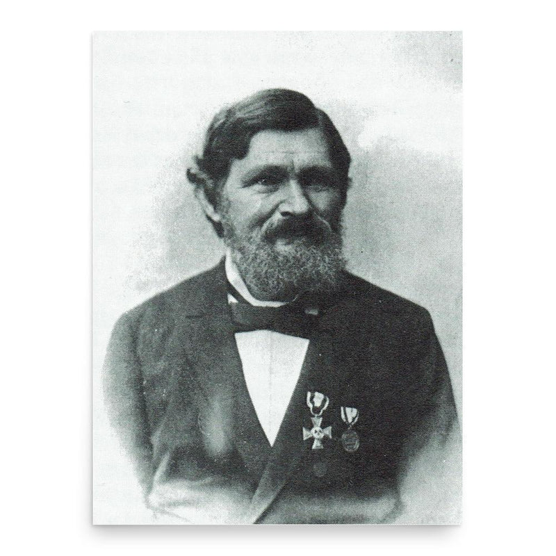 Ernst Meissel poster print, in size 18x24 inches.