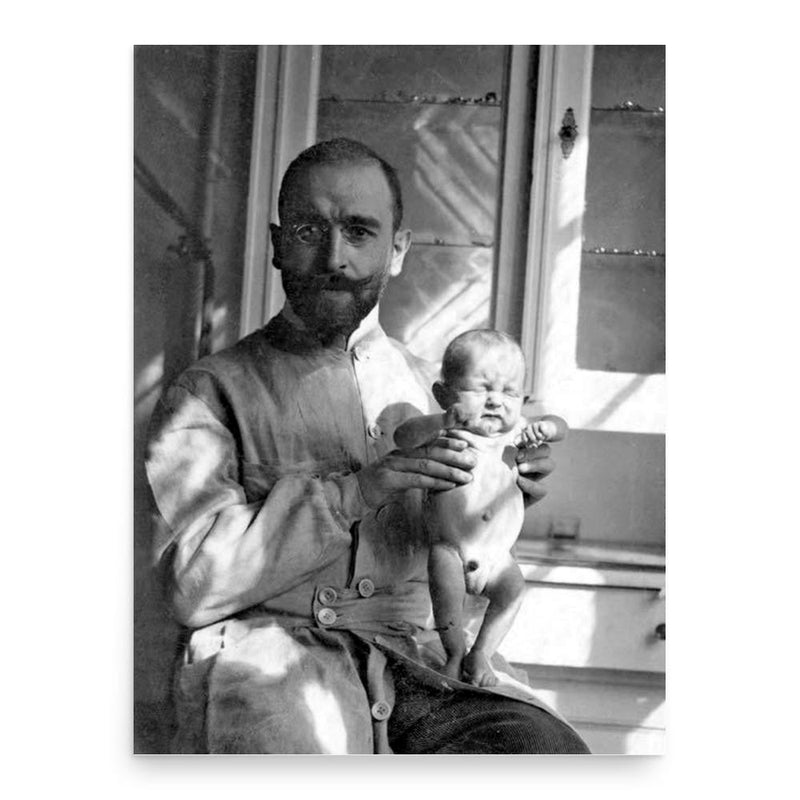 Ernst Moro poster print, in size 18x24 inches.