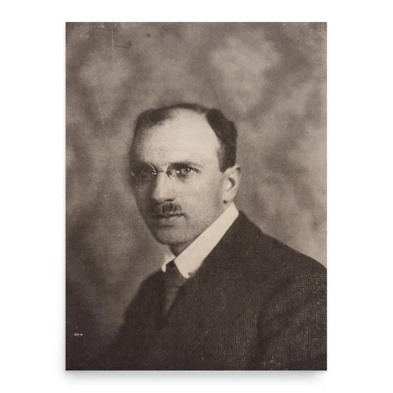 Ernst Niekisch poster print, in size 18x24 inches.