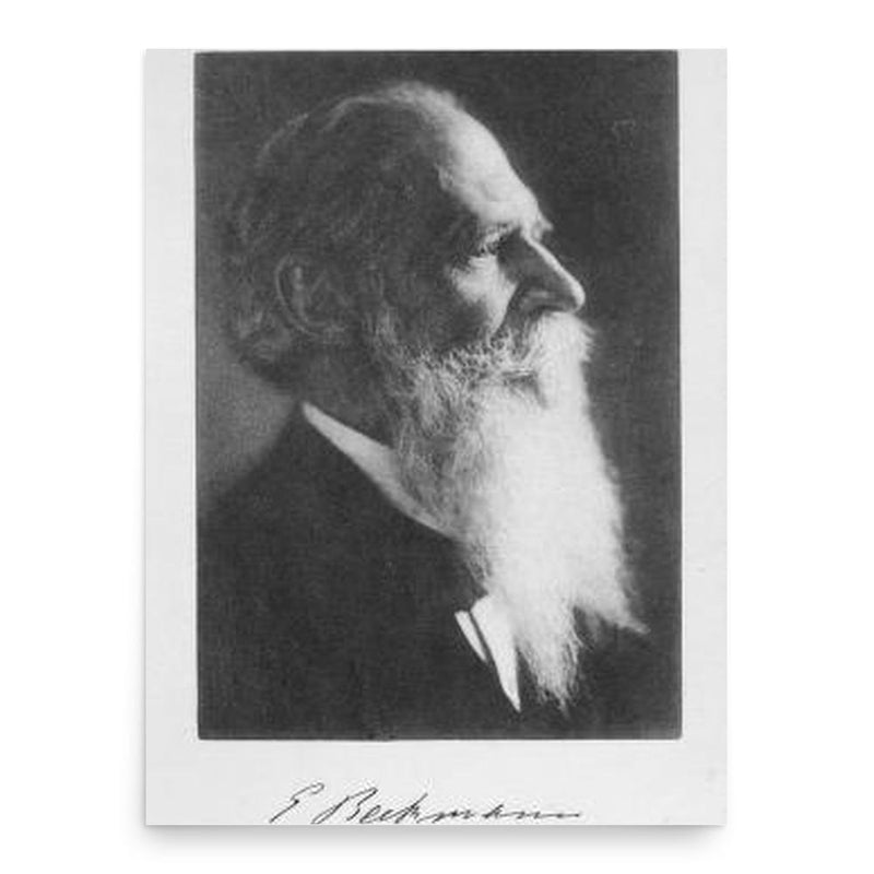 Ernst Otto Beckmann poster print, in size 18x24 inches.