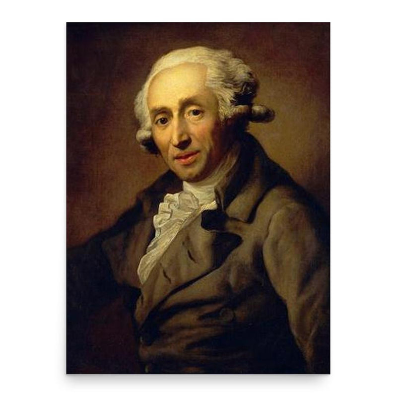 Ernst Platner poster print, in size 18x24 inches.