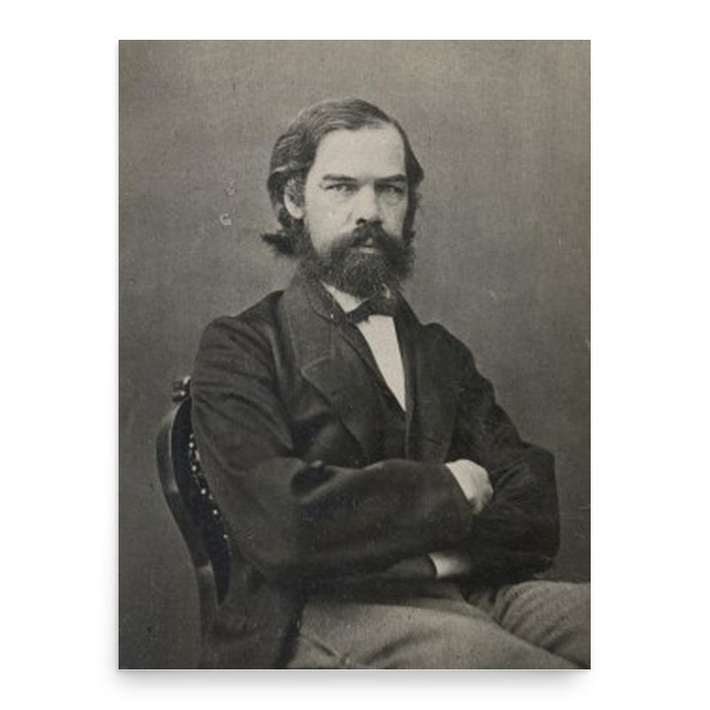 Ernst Reissner poster print, in size 18x24 inches.