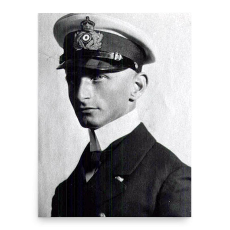 Ernst Schirlitz poster print, in size 18x24 inches.