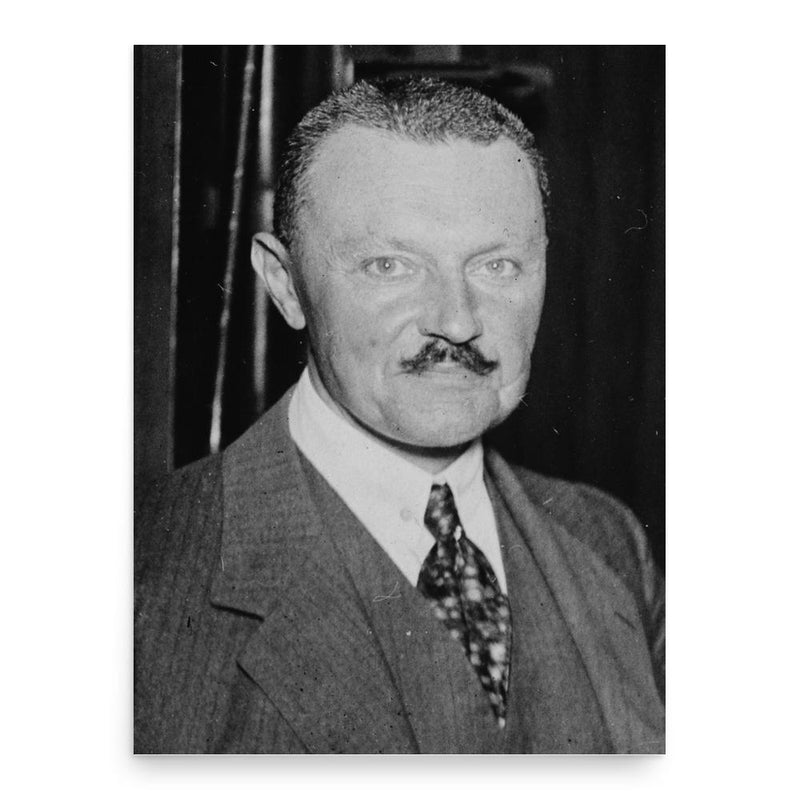 Ernst Scholz poster print, in size 18x24 inches.