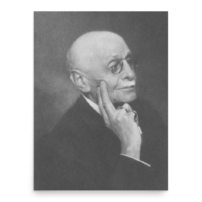 Ernst Siemerling poster print, in size 18x24 inches.