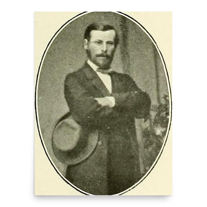 Ernst Stizenberger poster print, in size 18x24 inches.