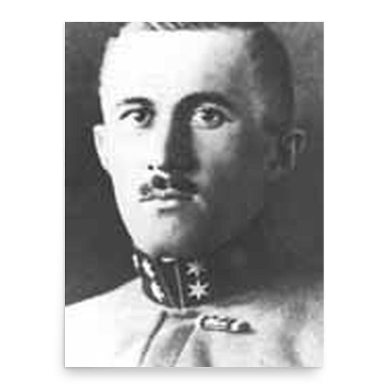 Ernst Strohschneider poster print, in size 18x24 inches.