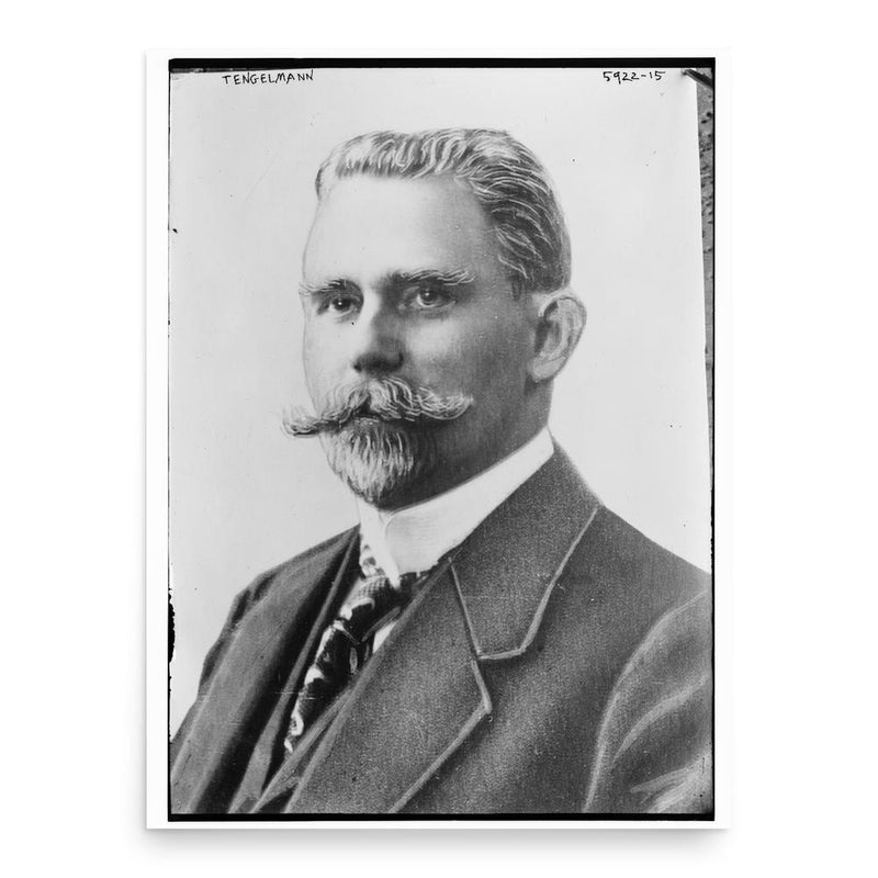 Ernst Tengelmann poster print, in size 18x24 inches.