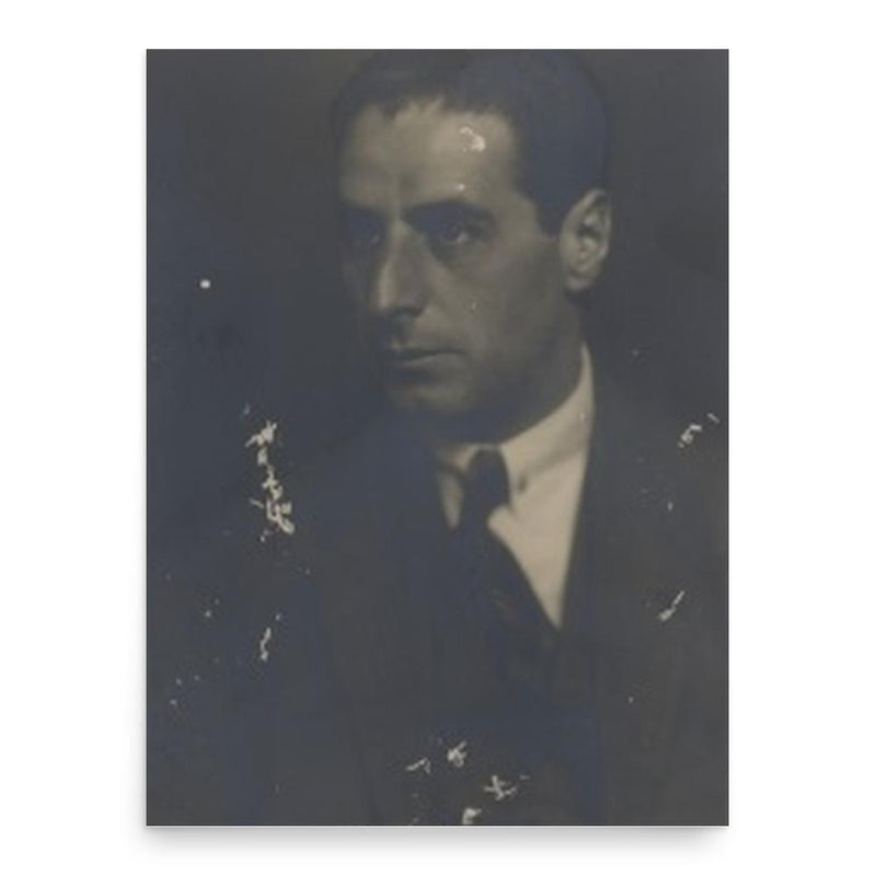 Ernst Toch poster print, in size 18x24 inches.