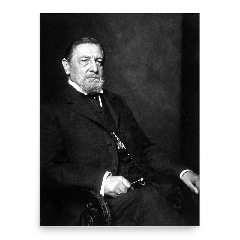 Ernst Viktor von Leyden poster print, in size 18x24 inches.