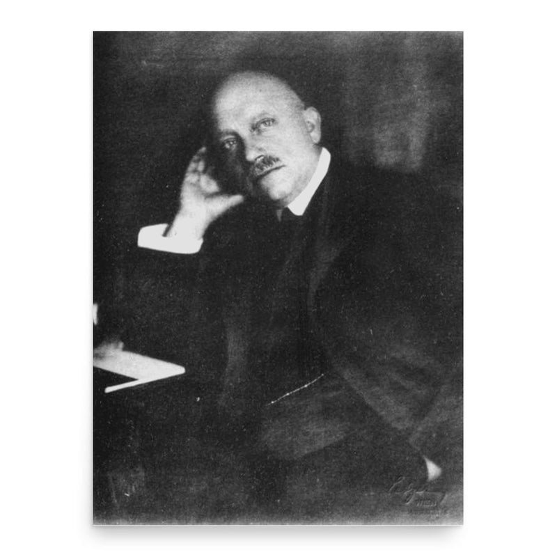 Ernst Wertheim poster print, in size 18x24 inches.