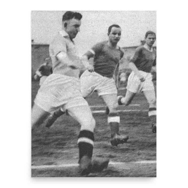 Ernst Wilimowski poster print, in size 18x24 inches.