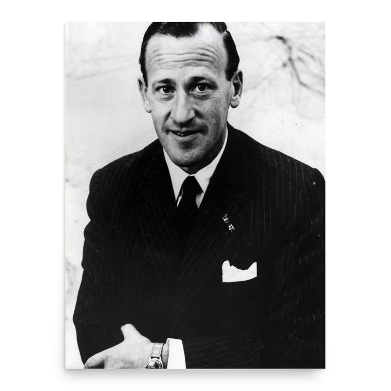 Ernst van der Beugel poster print, in size 18x24 inches.