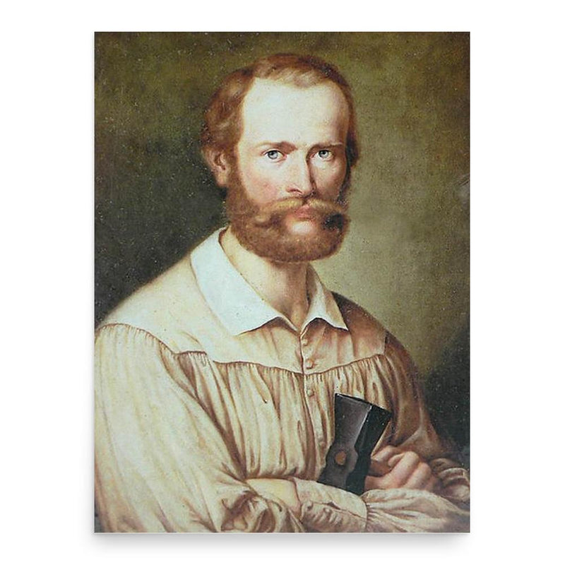 Ernst von Bandel poster print, in size 18x24 inches.