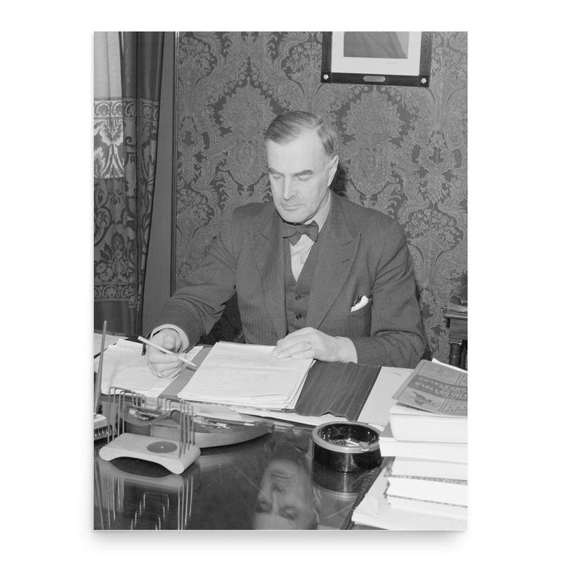 Ernst von Born poster print, in size 18x24 inches.