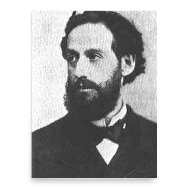 Ernst von Fleischl-Marxow poster print, in size 18x24 inches.