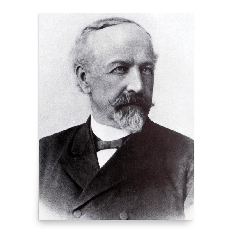 Ernst von Herzog poster print, in size 18x24 inches.