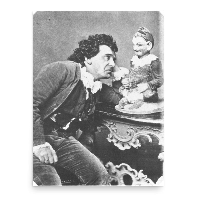 Ernst von Possart poster print, in size 18x24 inches.