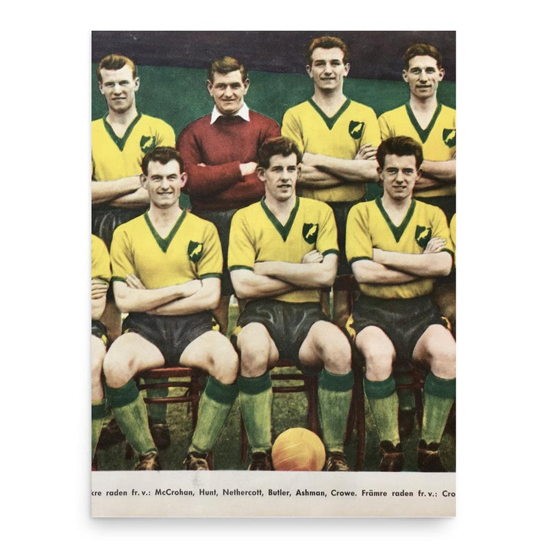 Errol Crossan poster print, in size 18x24 inches.