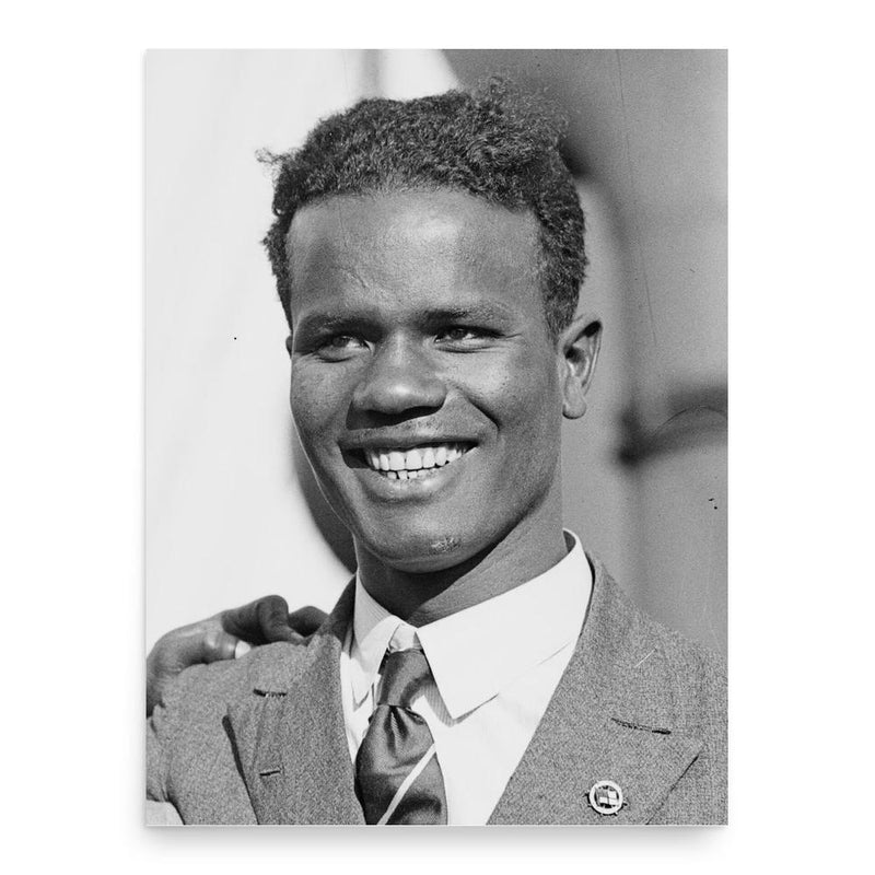 Errol Hunte poster print, in size 18x24 inches.