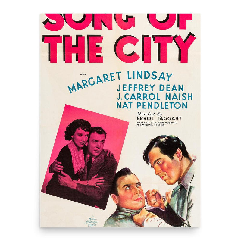 Errol Taggart poster print, in size 18x24 inches.