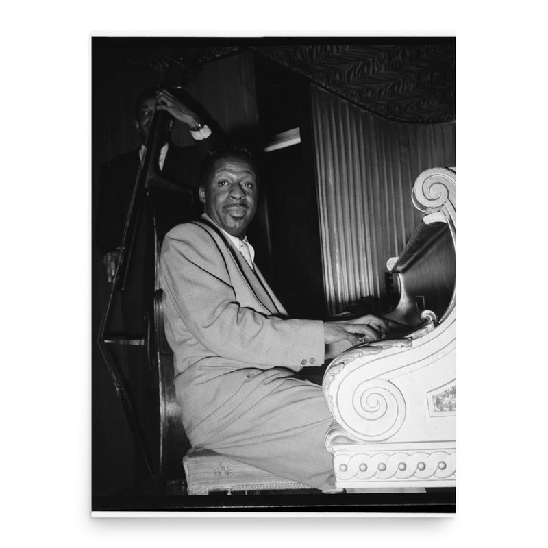 Erroll Garner poster print, in size 18x24 inches.