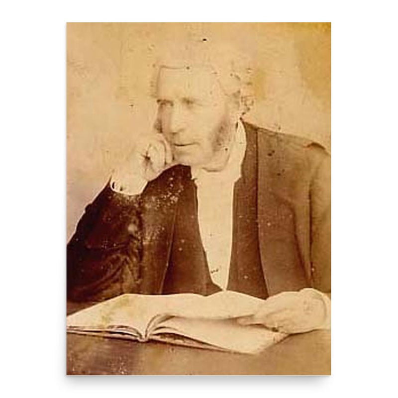 Erskine May poster print, in size 18x24 inches.