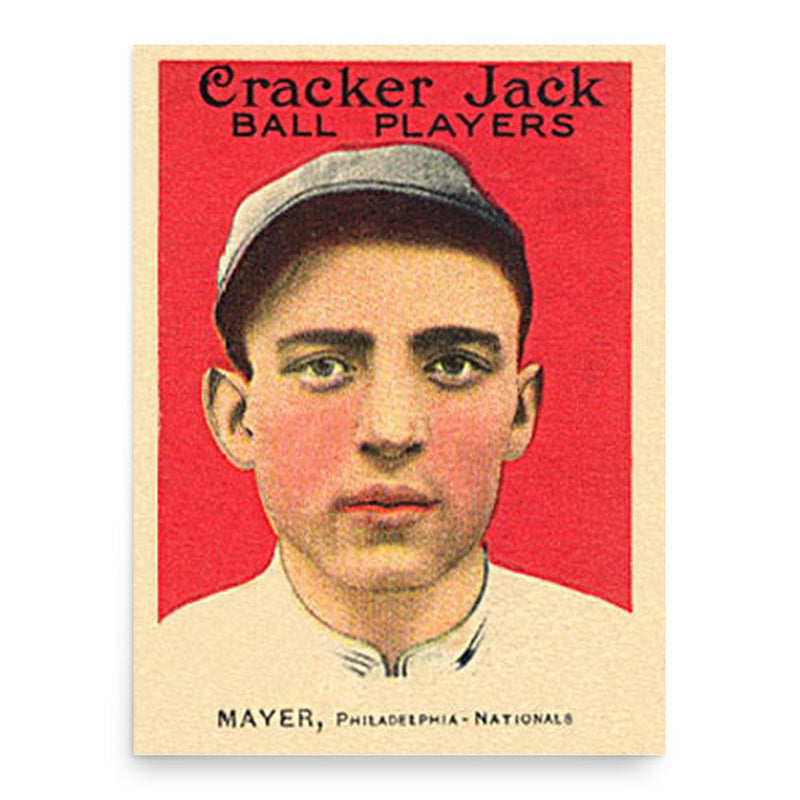 Erskine Mayer poster print, in size 18x24 inches.