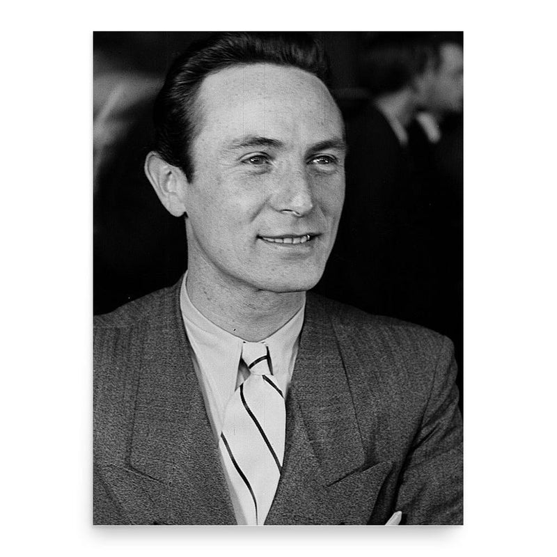 Erwin Lehn poster print, in size 18x24 inches.