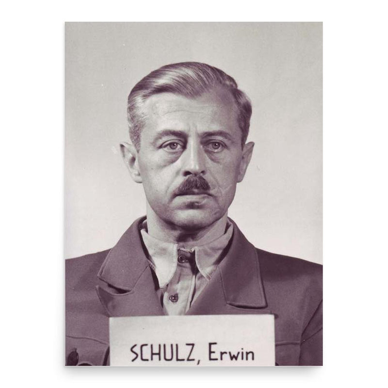 Erwin Schulz poster print, in size 18x24 inches.