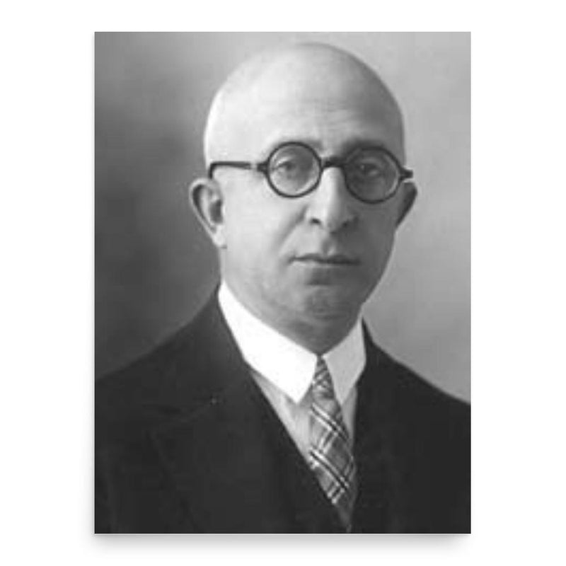 Esat Sagay poster print, in size 18x24 inches.