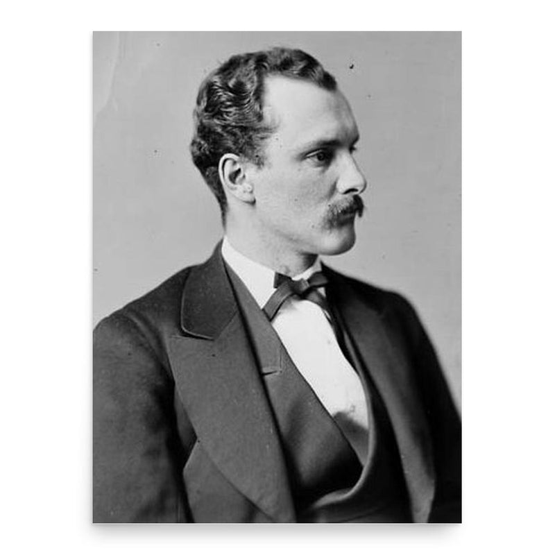 Esdras Alfred de St-Georges poster print, in size 18x24 inches.