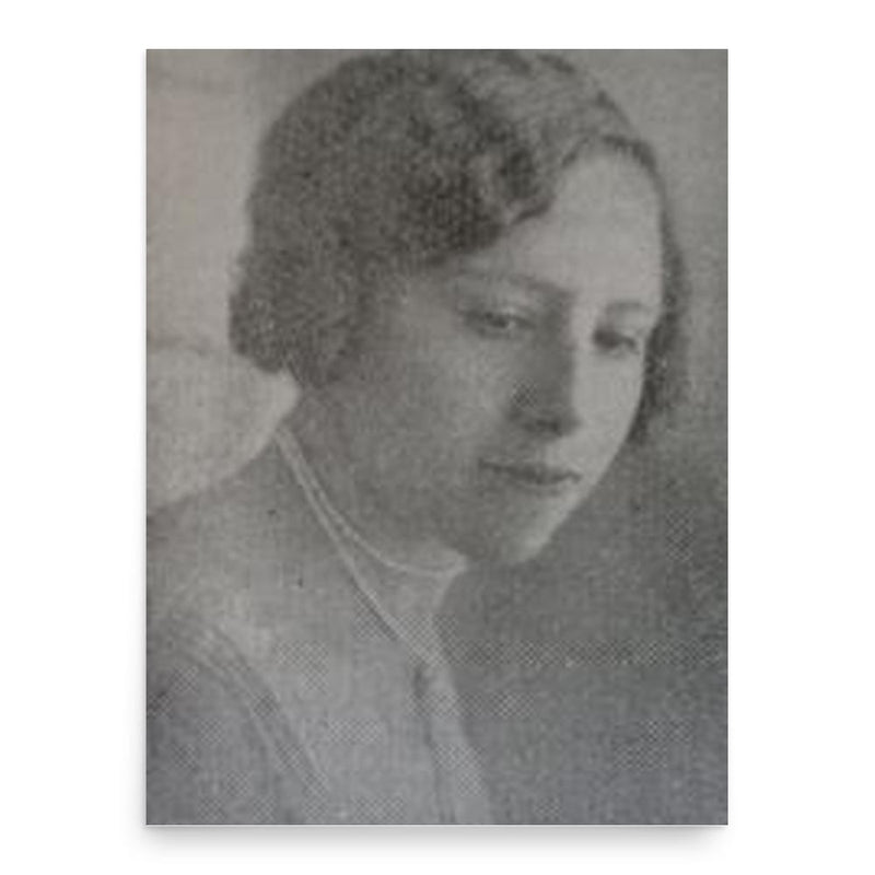 Esilda Villa poster print, in size 18x24 inches.