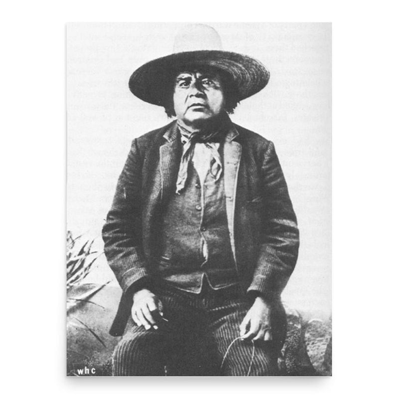 Eskiminzin poster print, in size 18x24 inches.