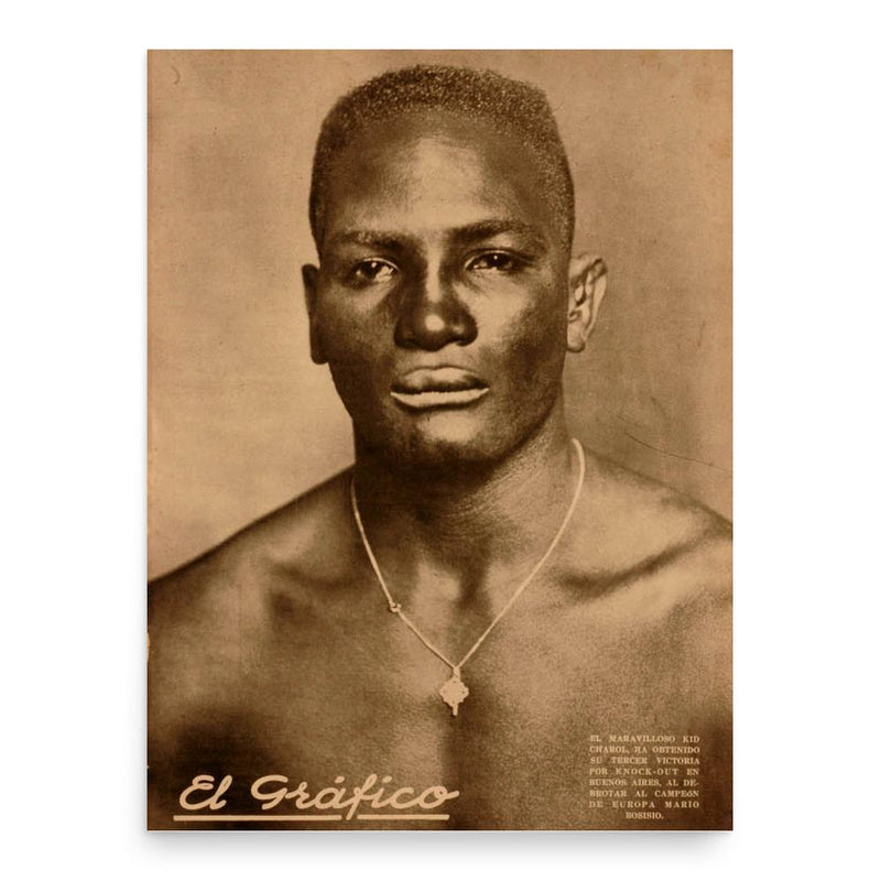 Esteban Gallard poster print, in size 18x24 inches.