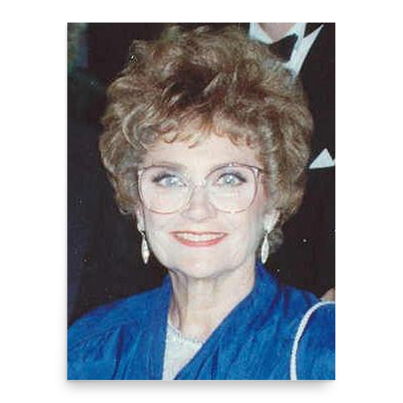 Estelle Getty poster print, in size 18x24 inches.