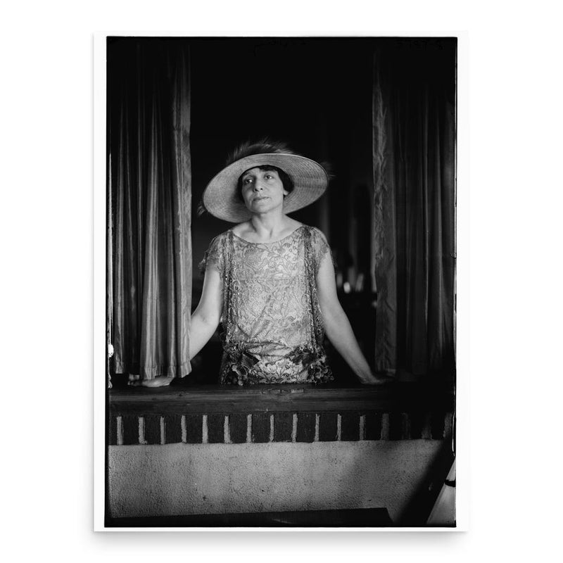 Estelle Liebling poster print, in size 18x24 inches.