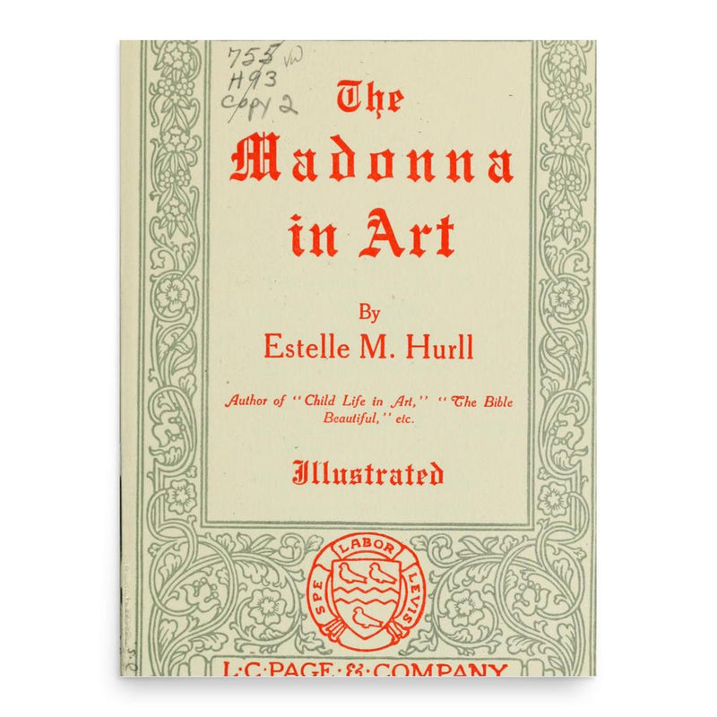 Estelle May Hurll poster print, in size 18x24 inches.