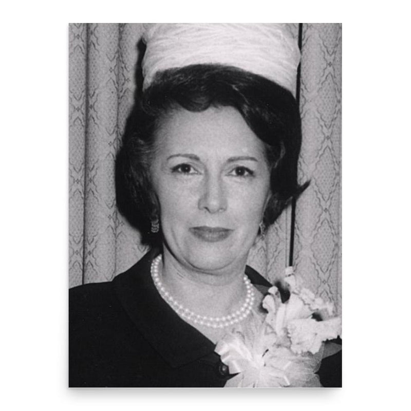 Estelle Ramey poster print, in size 18x24 inches.