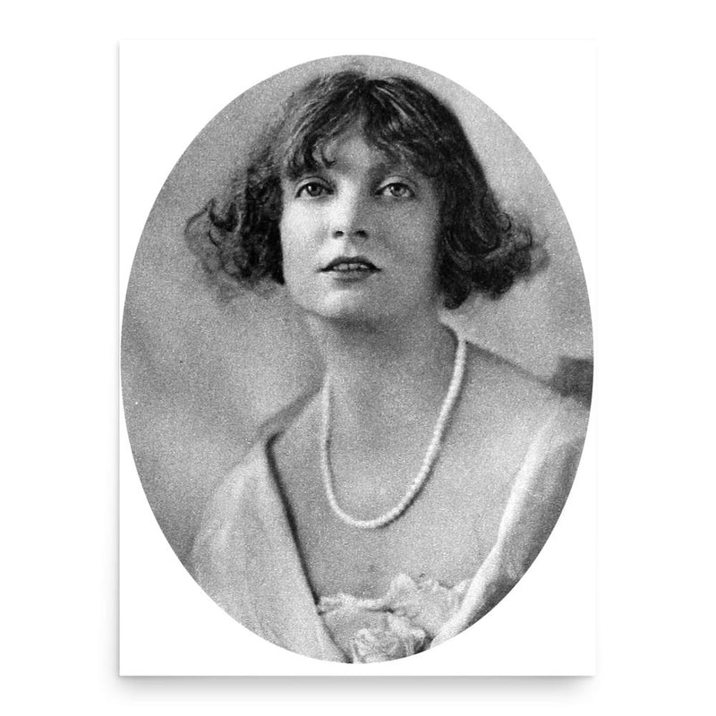 Estelle Winwood poster print, in size 18x24 inches.