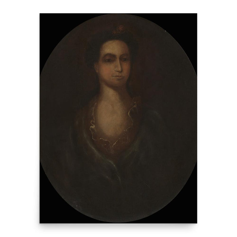 Esther Edwards Burr poster print, in size 18x24 inches.