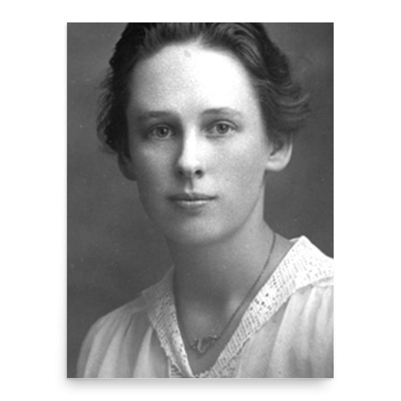 Esther Hill poster print, in size 18x24 inches.