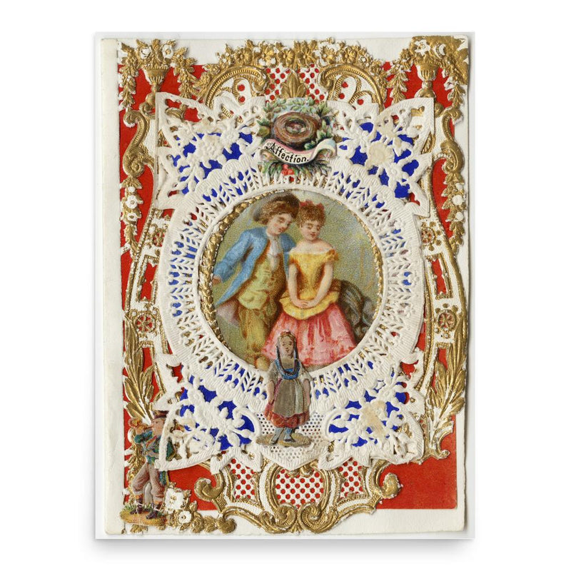 Esther Howland poster print, in size 18x24 inches.