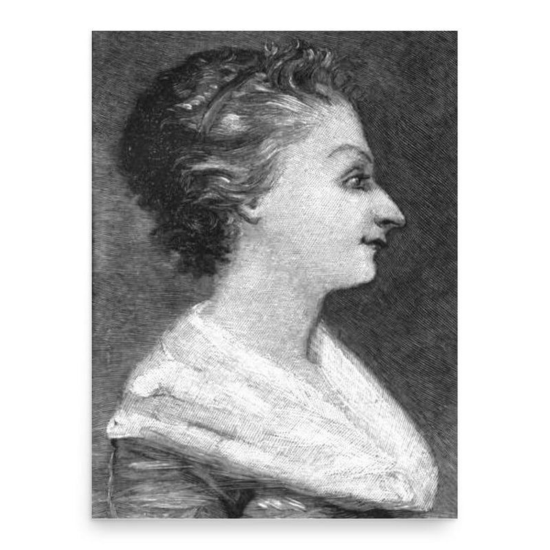 Esther Johnson poster print, in size 18x24 inches.