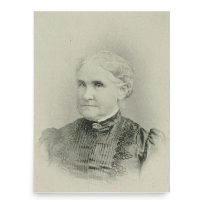 Esther Saville Allen poster print, in size 18x24 inches.