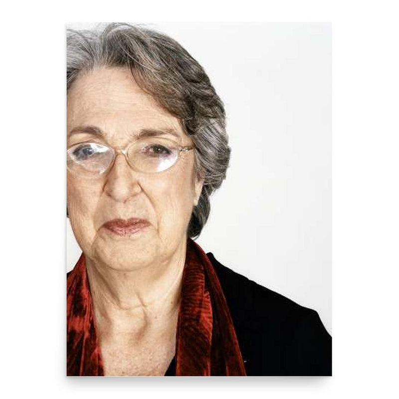 Esther Tusquets poster print, in size 18x24 inches.