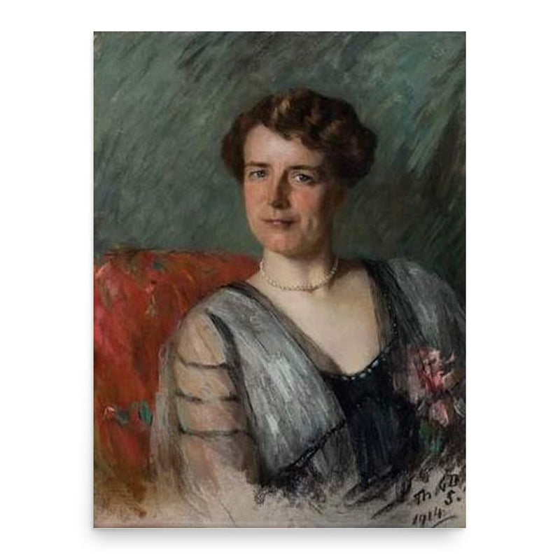 Esther Welmoet Wijnaendts Francken-Dyserinck poster print, in size 18x24 inches.