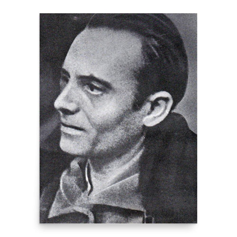 Etelvino Vega poster print, in size 18x24 inches.