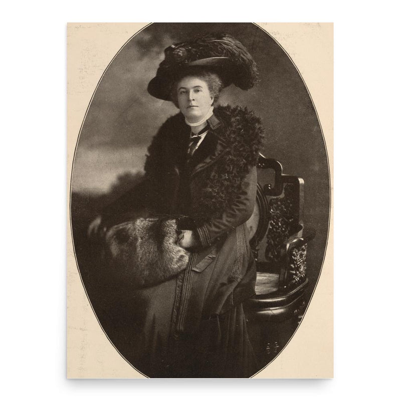 Ethel Arnold poster print, in size 18x24 inches.