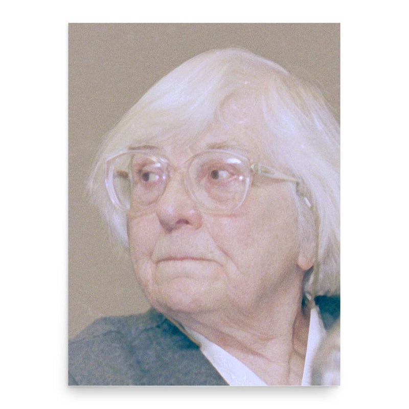 Ethel Bidwell poster print, in size 18x24 inches.